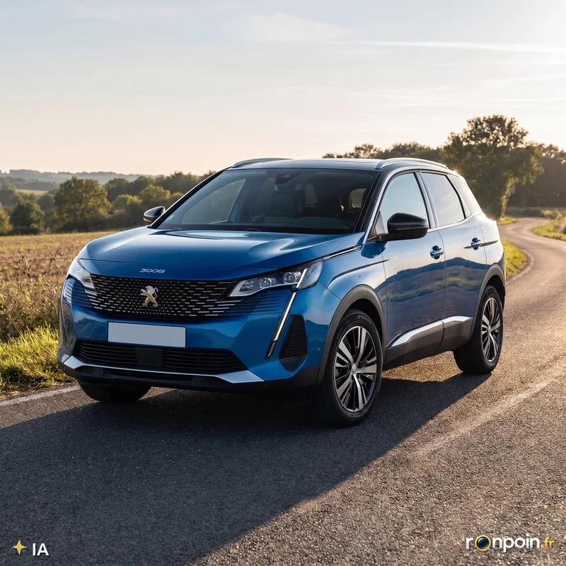 Top SUV 7 places abordables — illustration générée par IA