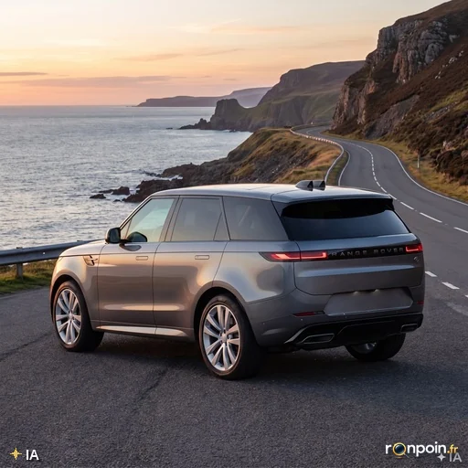 SUV familial hybride — illustration générée par IA