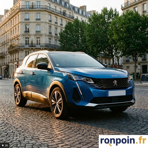 SUV 7 places — illustration générée par IA