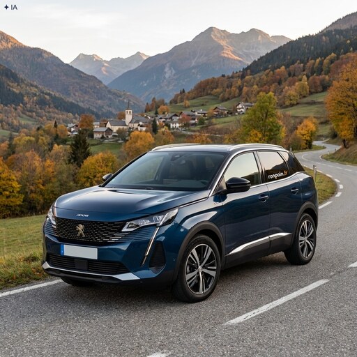 SUV familial d'occasion — illustration générée par IA