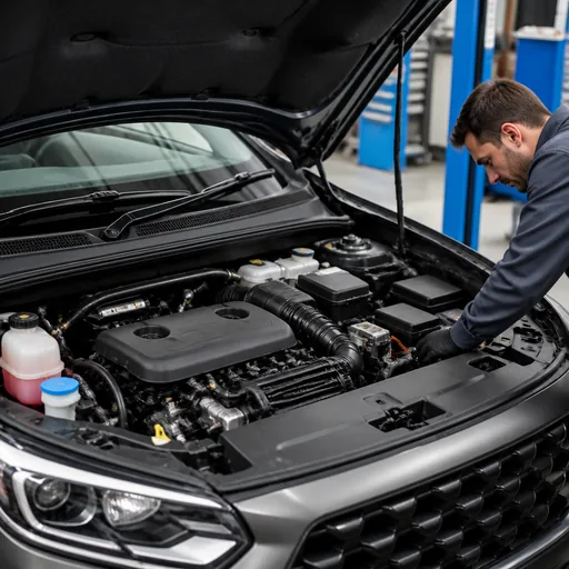 SUV familial d'occasion : essence, diesel ou hybride selon l'usage — illustration générée par IA