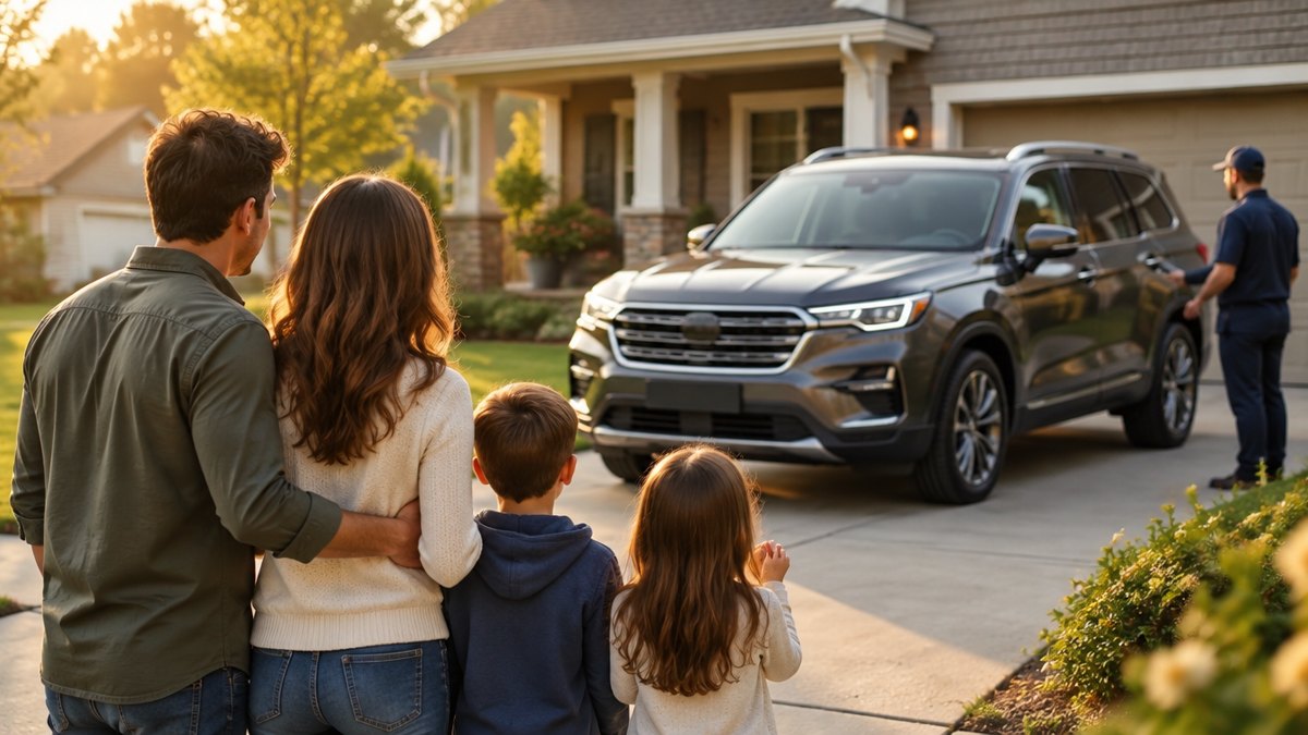 Acheter un SUV familial d'occasion à distance